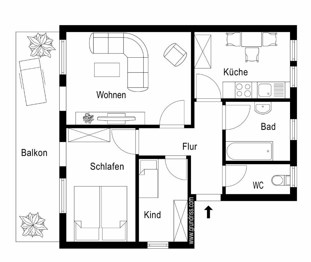 באד זאלצפלן Ferienwohnung Asenberg מראה חיצוני תמונה